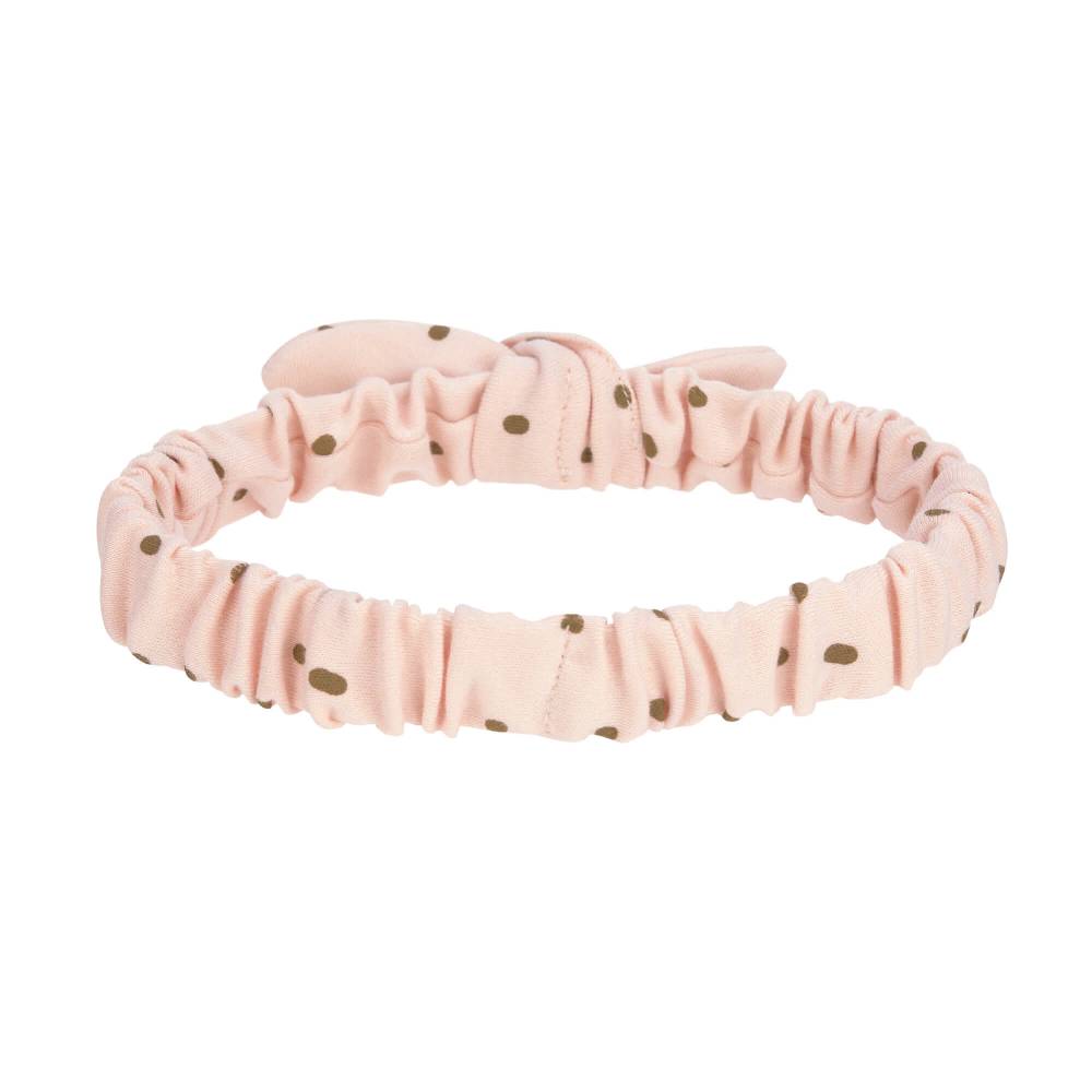 Lässig Baby Stirnband - Bio Baumwolle, Punkte, Rosa Cyber Monday