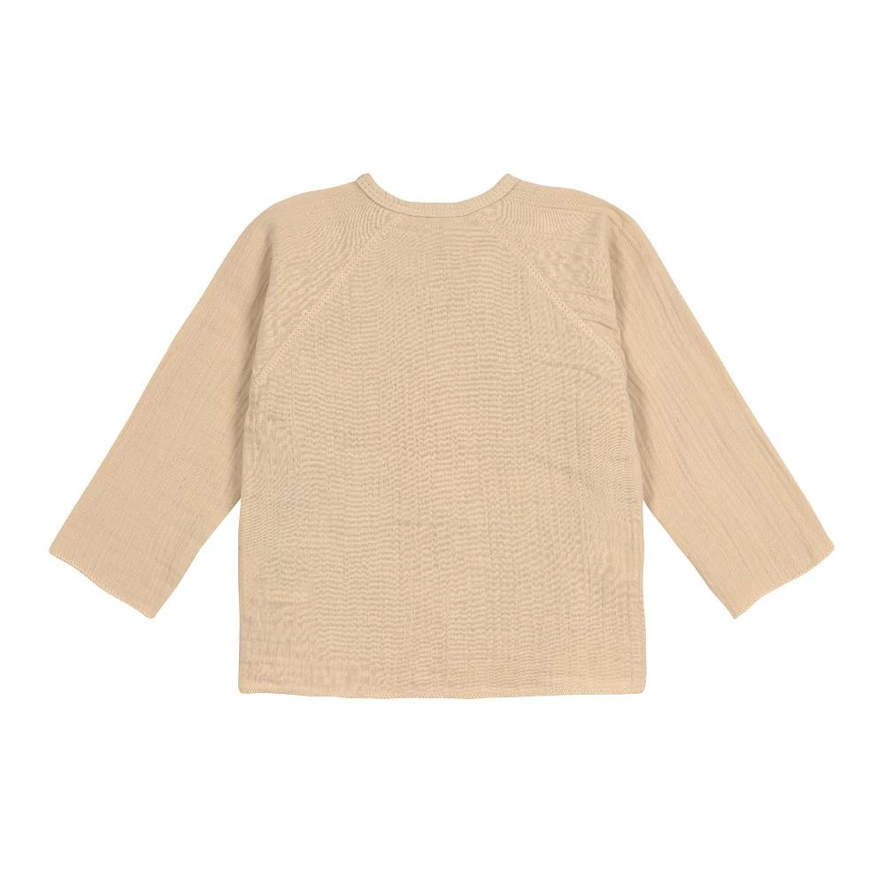 Lässig Baby Wickelshirt - Bio Baumwolle, Nature, Beige Osterangebot