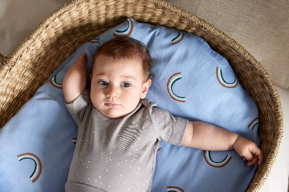 Lässig Mulltücher 3er Set 80 x 80 cm - Happy Rascals, Himmelblau Bestseller