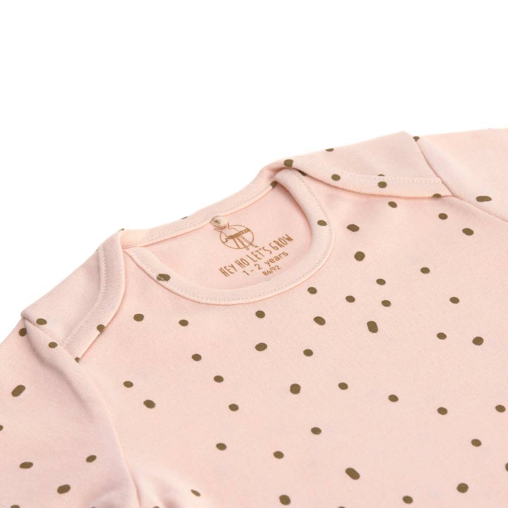 Lässig Baby Body kurzarm - Bio Baumwolle, Rosa im Angebot