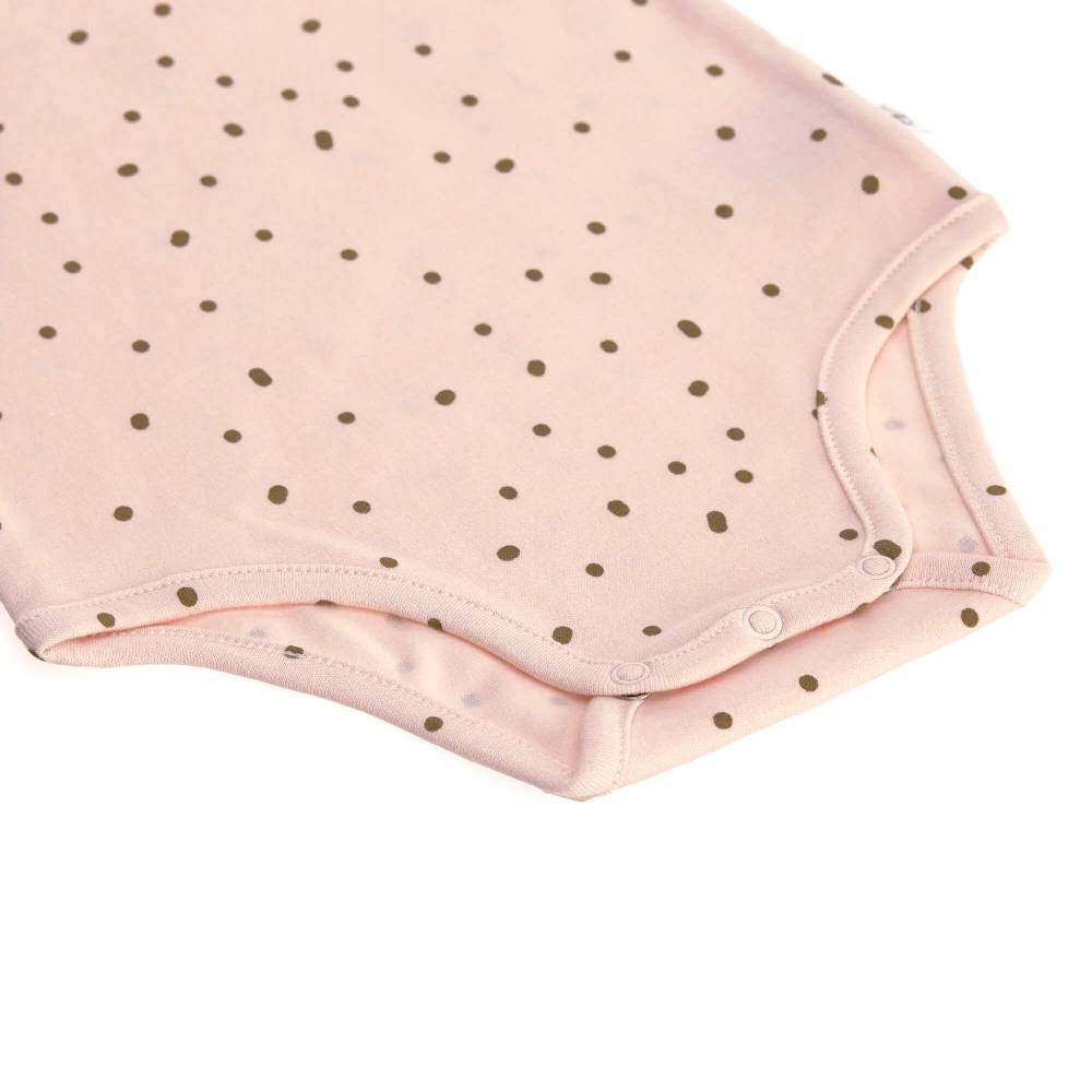 Lässig Baby Body kurzarm - Bio Baumwolle, Rosa im Angebot