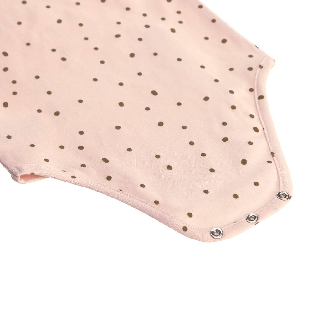 Lässig Baby Body kurzarm - Bio Baumwolle, Rosa im Angebot