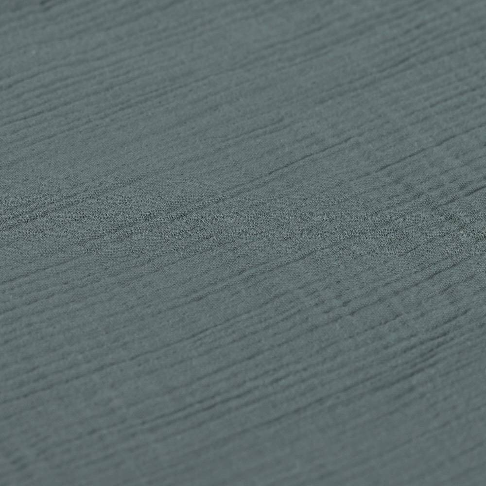 Lässig Musselin Jumpsuit - Bio Baumwolle, Petrolgrün Kostenloser Versand