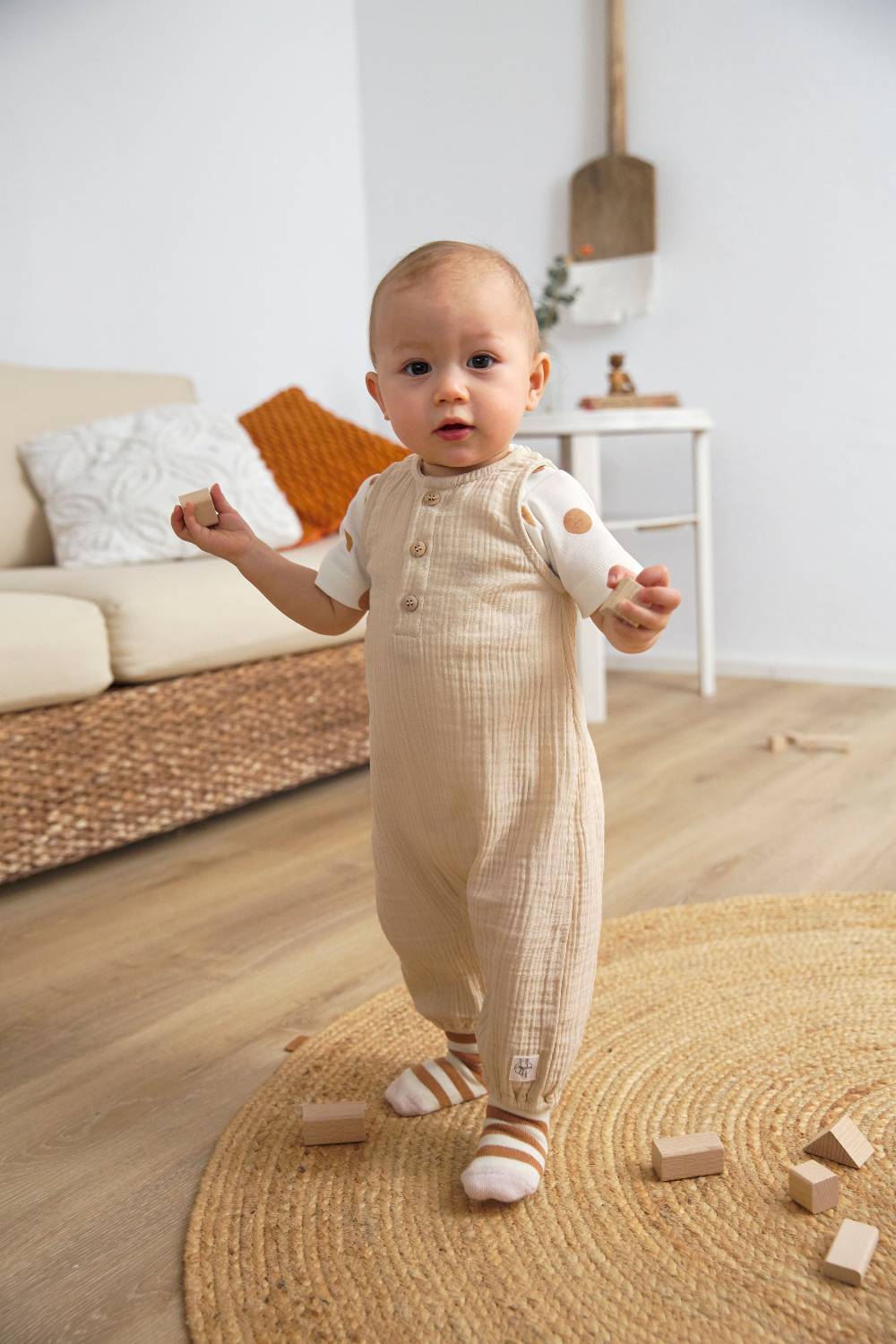 Lässig Kinder Antirutsch-Socken (2er-Set), Rosa Karamell Exklusivangebot