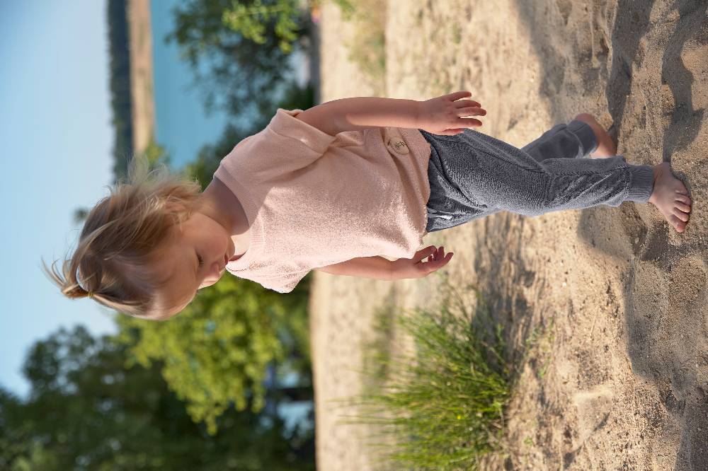 Lässig Frottee Hose Kinder, Anthrazit Black Friday