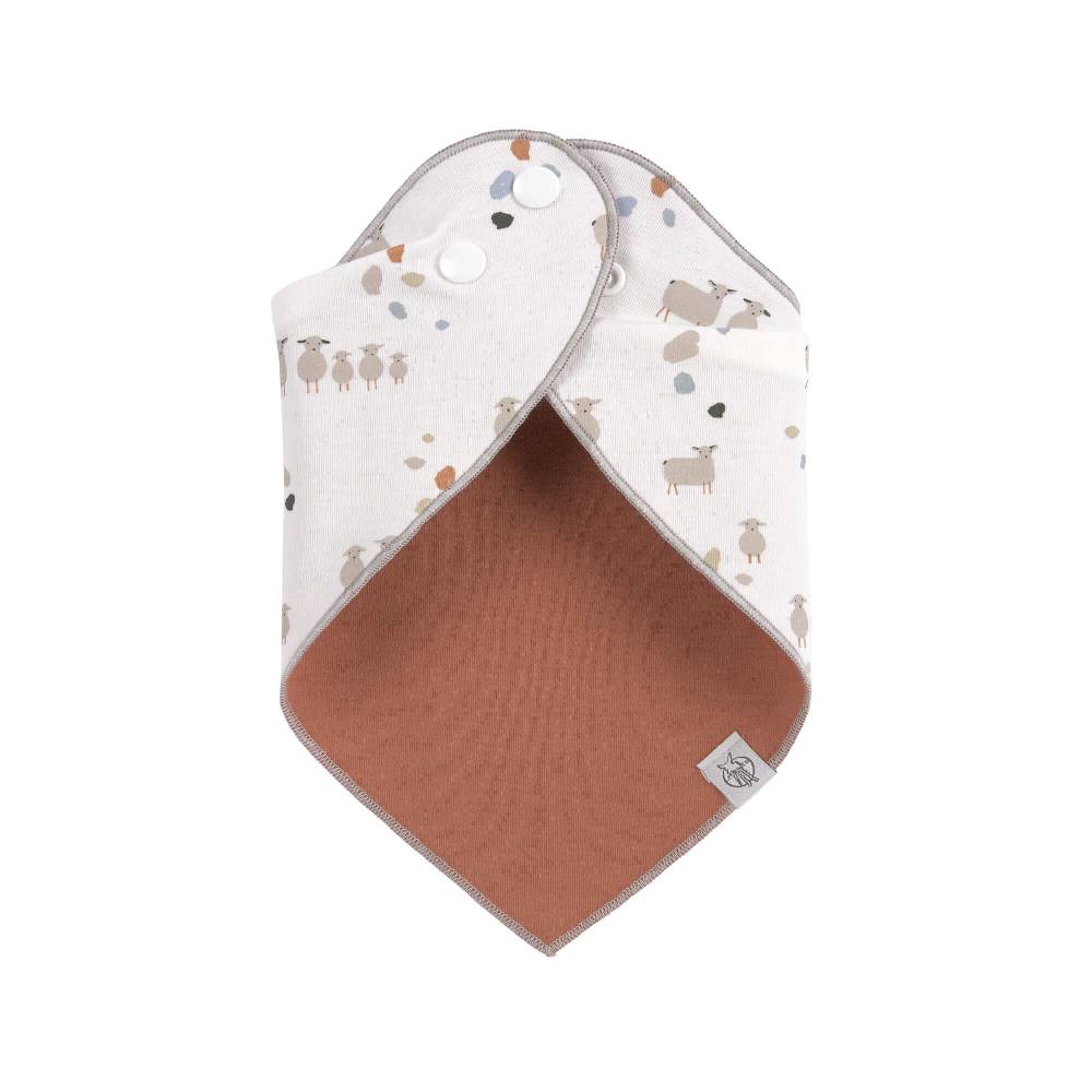 Lässig Dreieckstuch Baby (2 Stk) - Bandana, Tiny Farmer Schaf Weihnachtsangebot