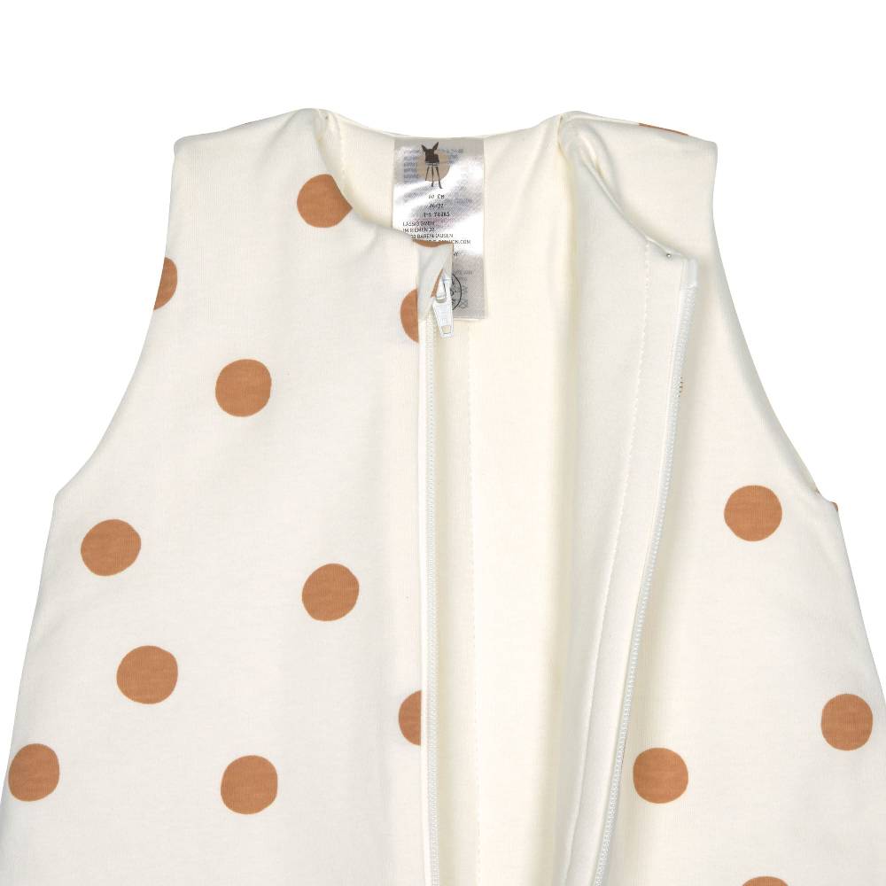Lässig Kinder Schlafoverall 2,5 TOG, Big Dots, Milky Osterangebot