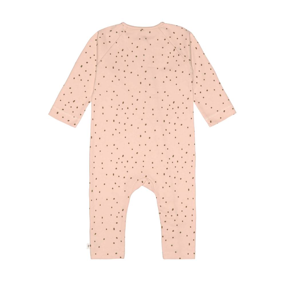 Lässig Baby Schlafanzug - Bio Baumwolle, Dots, Rosa Lagerräumung