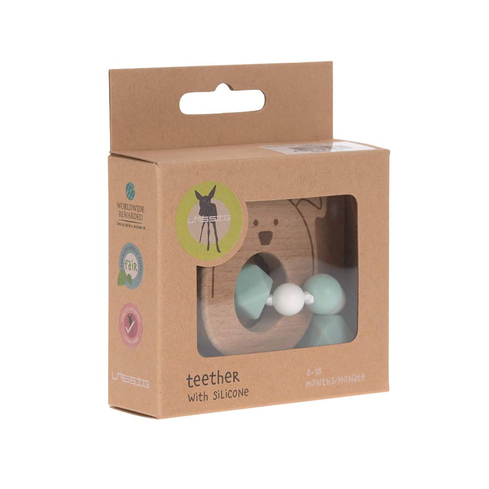 Lässig Greifling mit Beißhilfe - Teether Bracelet, Little Chums Dog Top Angebot