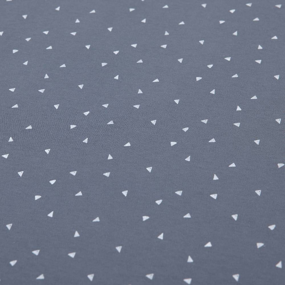 Lässig Babydecke - Bio Baumwolle, Triangle Blue Online Outlet