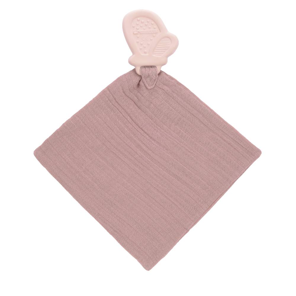 Lässig Schmusetuch mit Naturkautschuk Beißhilfe - Schmetterling Neueste Stile