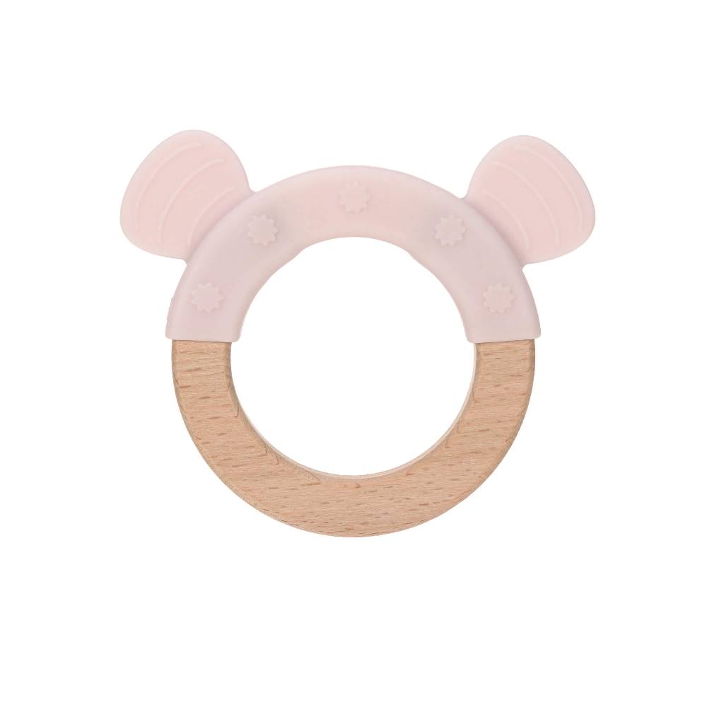 Lässig Greifling mit Beißhilfe - Teether Ring, Little Chums Mouse