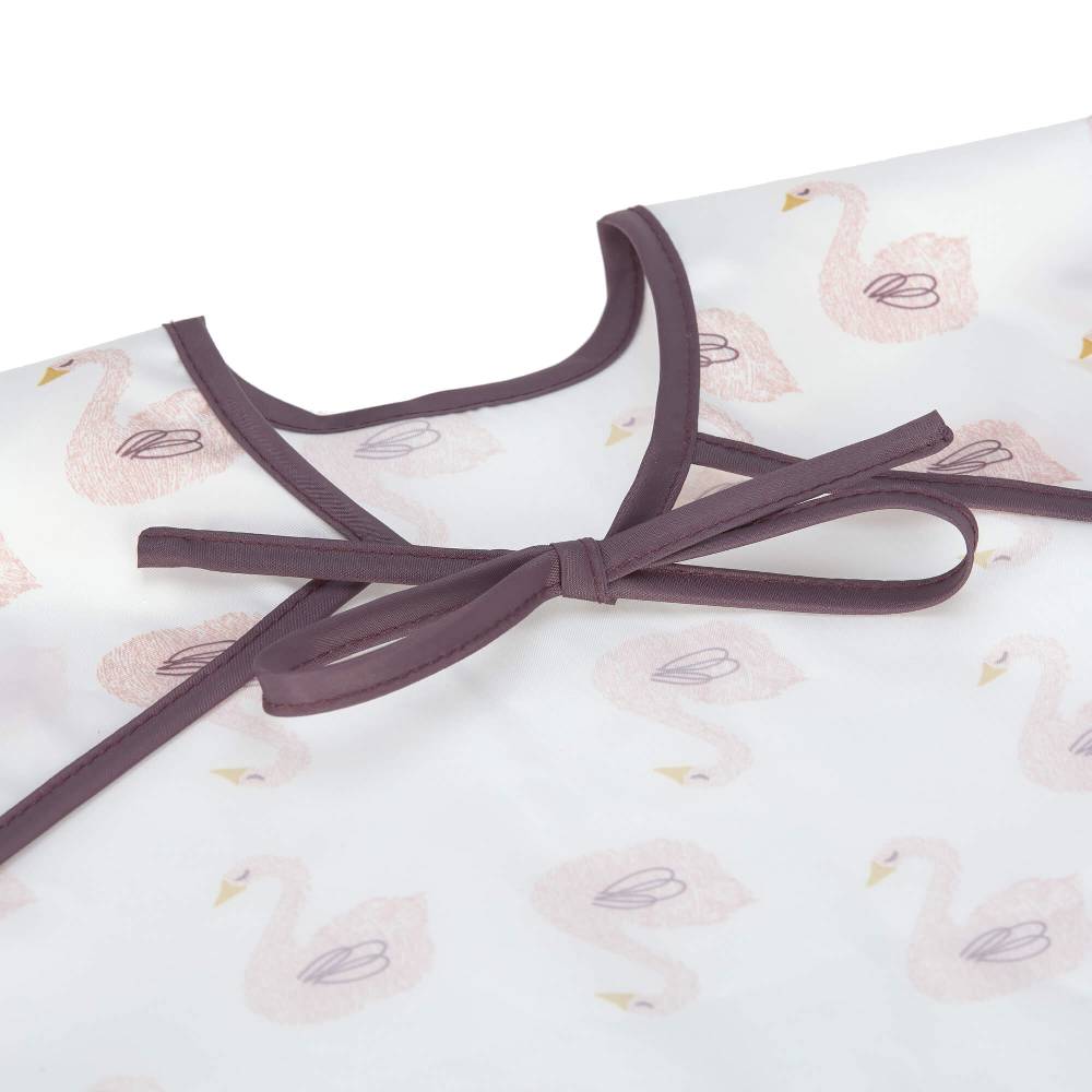 Lässig Ärmellätzchen - Bib Long Sleeve, Little Water Swan Vierteljährliche Förderung