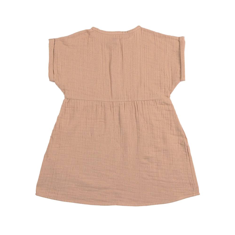 Lässig Musselin Kinderkleid - Bio Baumwolle, Orange Bis zu 55% Rabatt