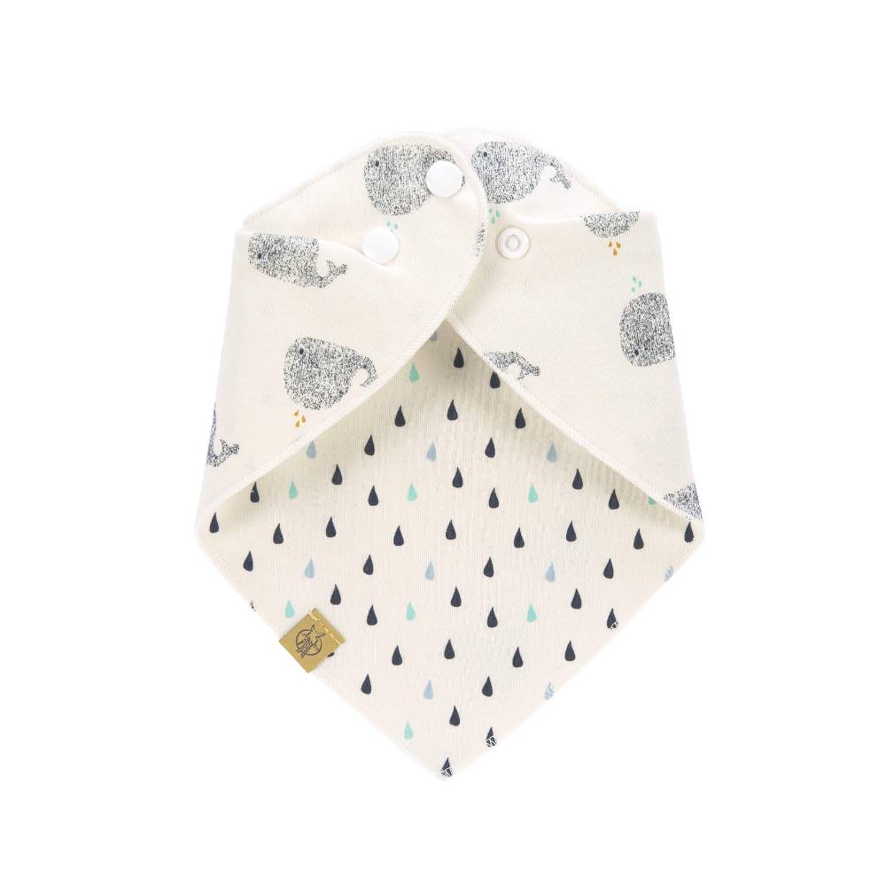 Lässig Dreieckstuch Baby - Bandana, Little Water Whale Riesige Rabatte