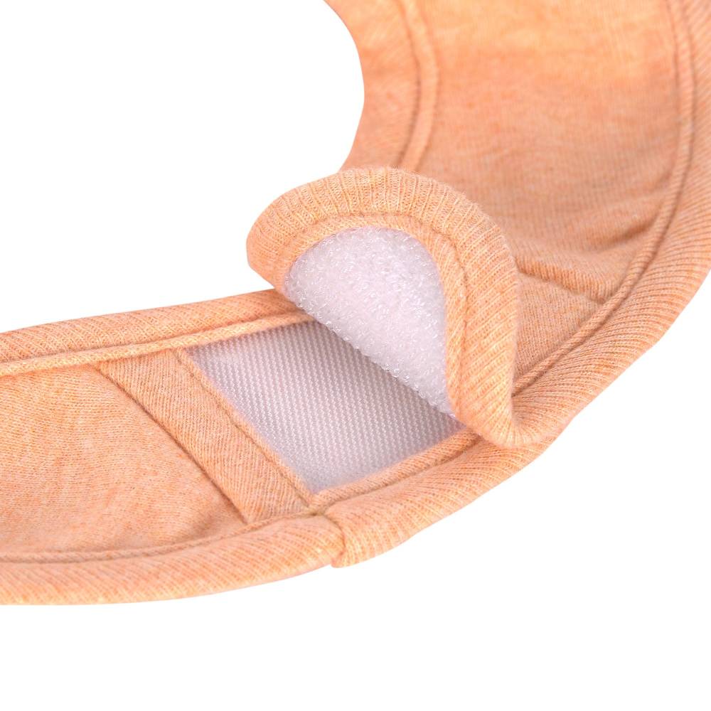 Lässig Spucklätzchen 3er Set - Baumwolle (bio), Apricot Hellgrau Beige