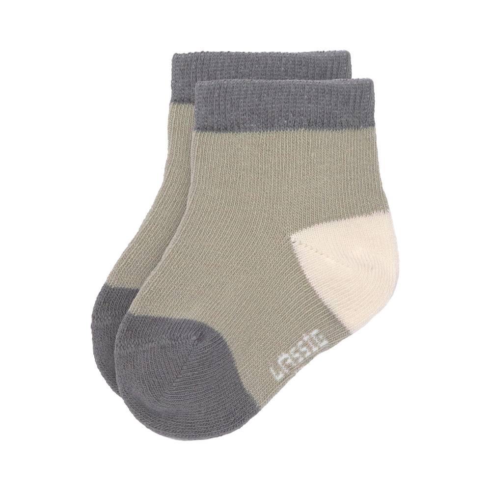 Lässig Kinder Sneaker Socken (3er-Set), Anthrazit Fabrikpreis