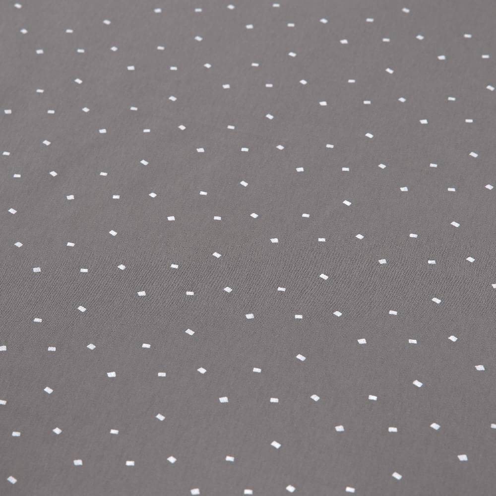 Lässig Babydecke - Bio Baumwolle, Spots Anthracite Flash Sale