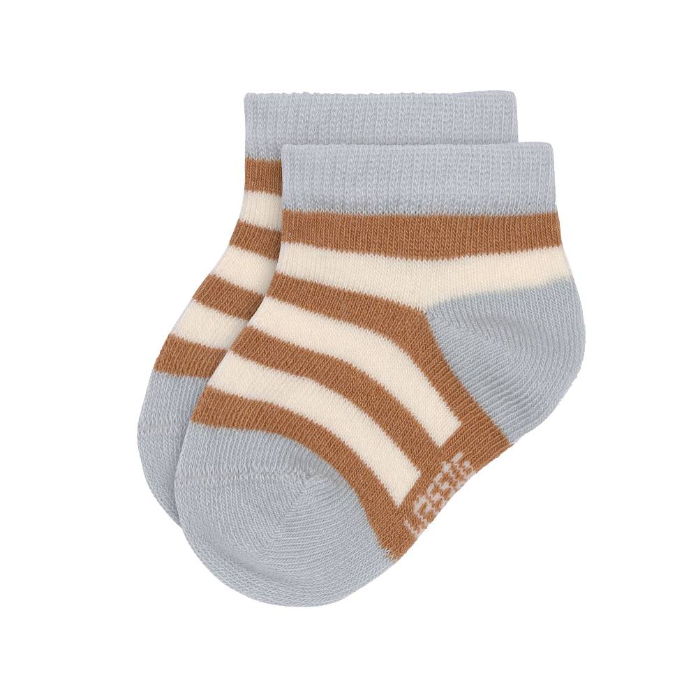 Lässig Kinder Sneaker Socken (3er-Set), Hellblau Karamell Exklusivangebot