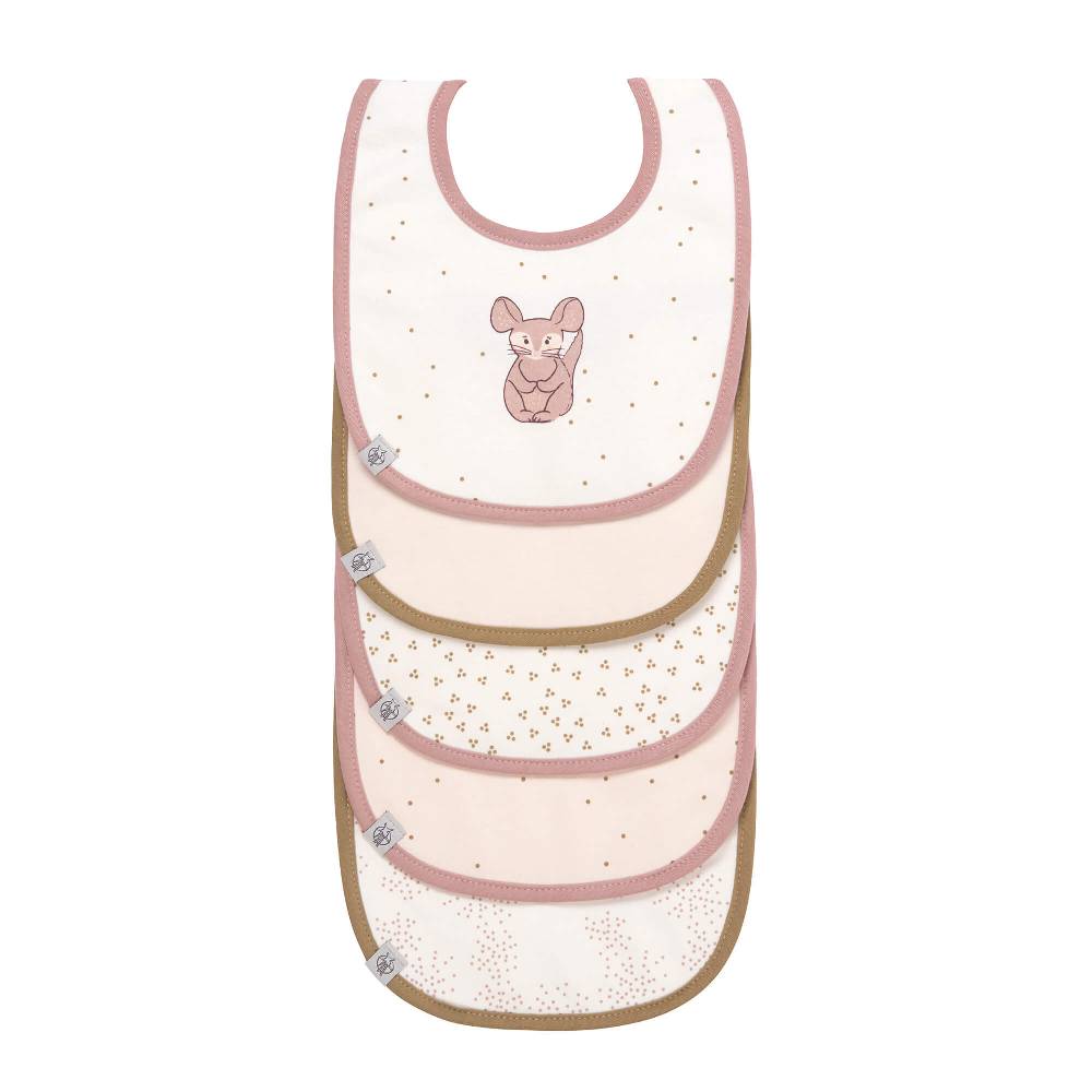 Lässig Lätzchen (5 Stk) - About Friends, Chinchilla