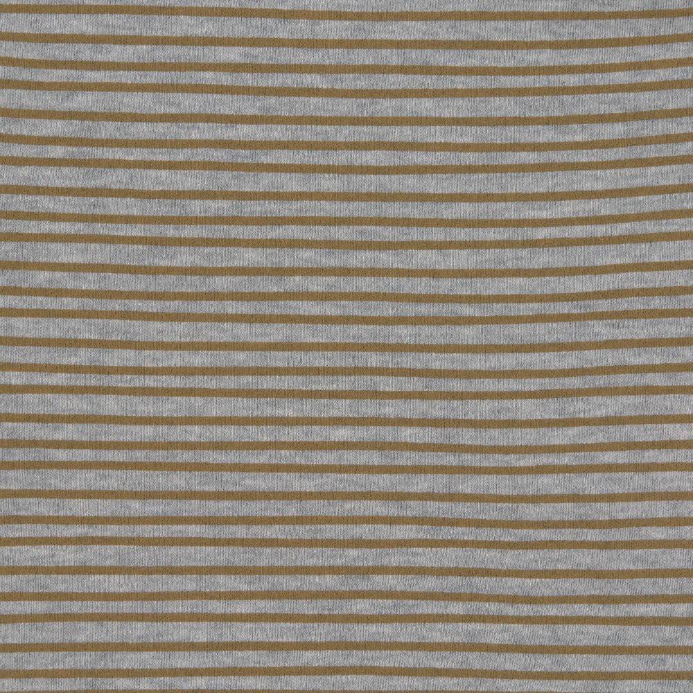 Lässig Babymütze - Bio Baumwolle, Streifen, Grau meliert Saisonschlussverkauf