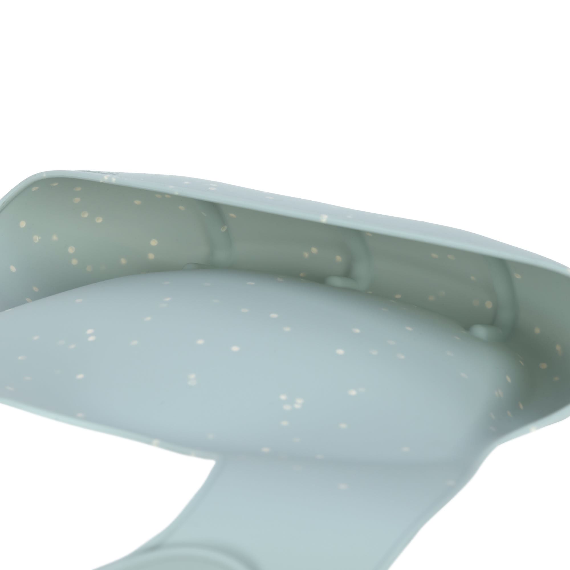 Lässig Silikon Lätzchen (2 Stk), Blau Beige Lagerräumung