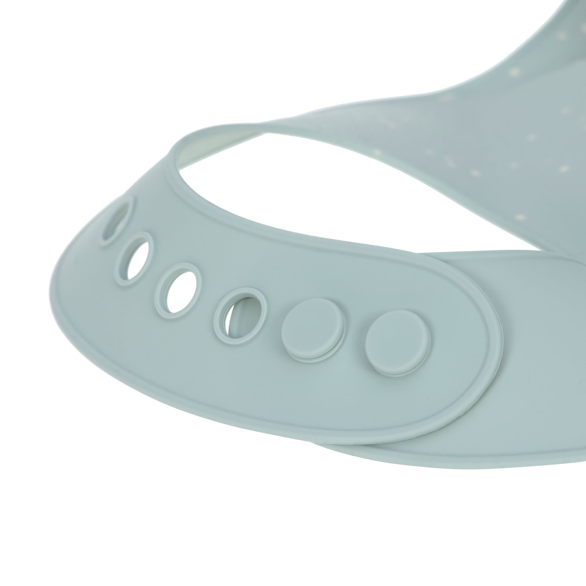 Lässig Silikon Lätzchen (2 Stk), Blau Beige Lagerräumung