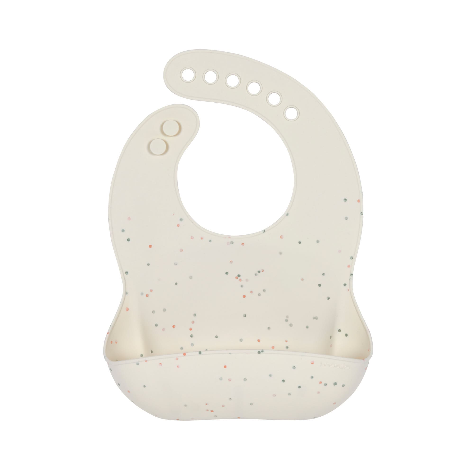 Lässig Silikon Lätzchen (2 Stk), Blau Beige Lagerräumung