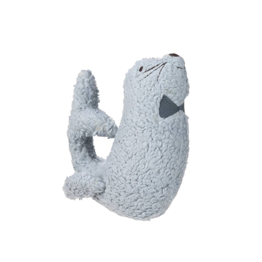 Lässig Kuscheltier mit Rassel & Knisterpapier - Knitted Toy, More Magic Seal Saisonale Angebote