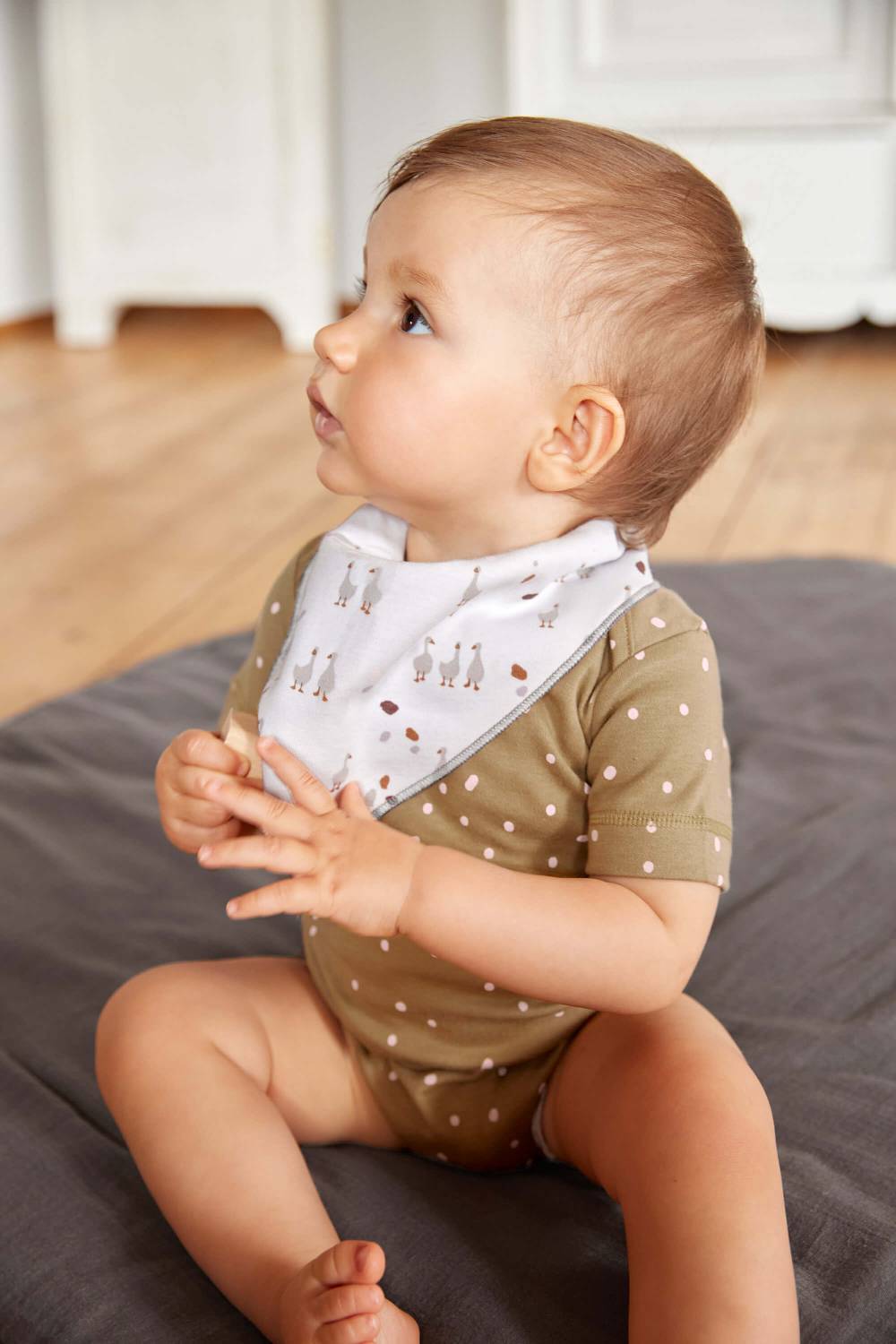 Lässig Dreieckstuch Baby (2 Stk) - Bandana, Tiny Farmer Gans Riesige Ersparnisse