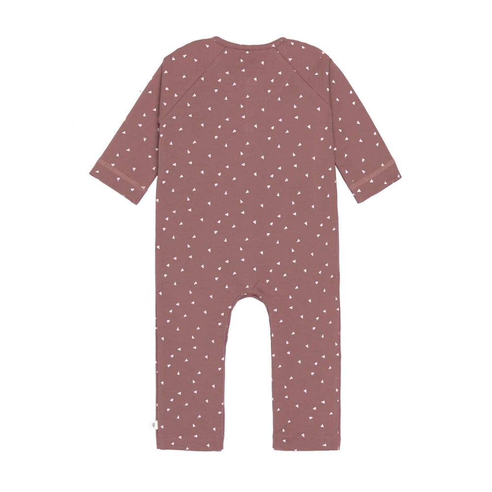 Lässig Strampler, Baby Overall - Bio Baumwolle, Triangle Cinnamon Tiefpreis