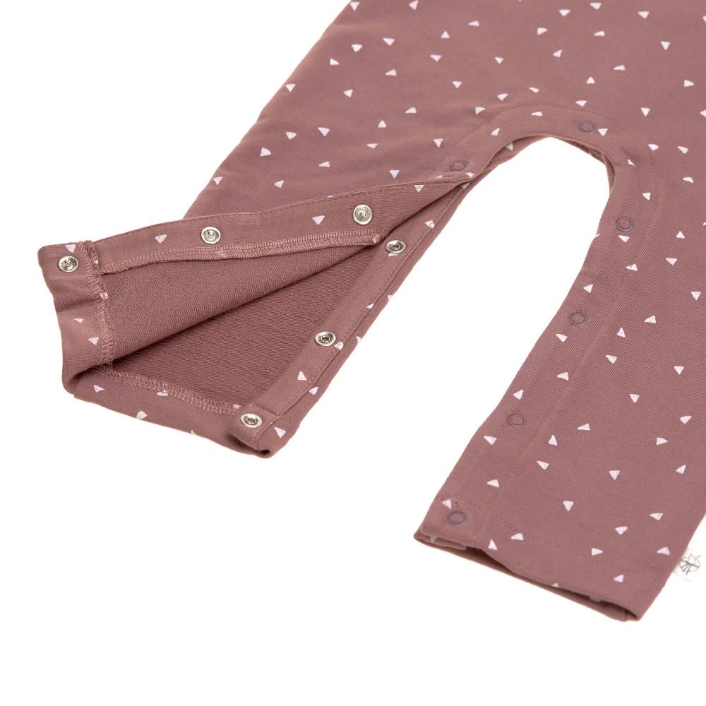 Lässig Strampler, Baby Overall - Bio Baumwolle, Triangle Cinnamon Tiefpreis