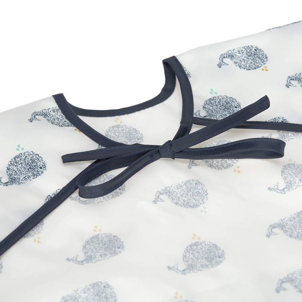 Lässig Ärmellätzchen - Bib Long Sleeve, Little Water Whale Speichern exportieren