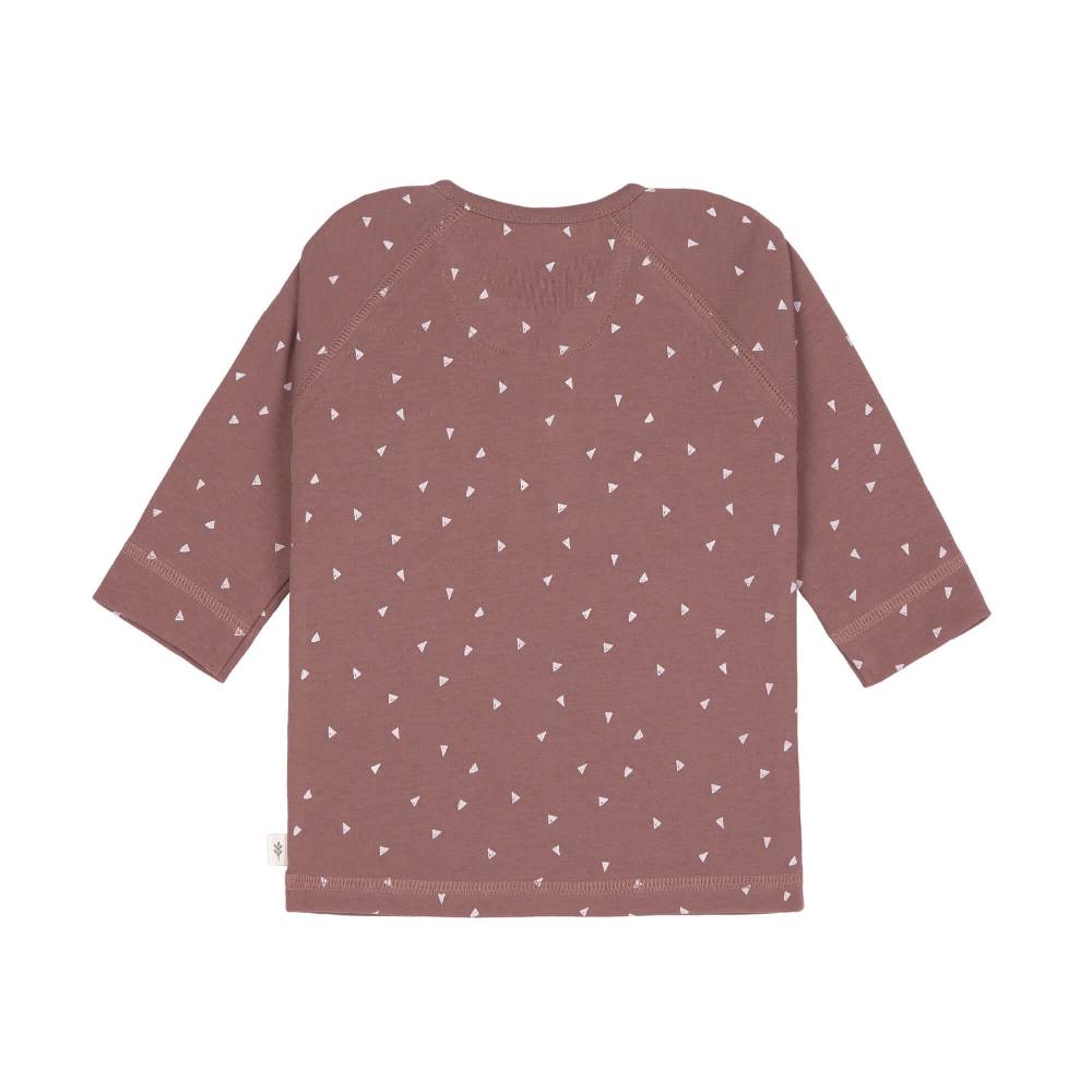 Lässig Baby Langarmshirt - Bio Baumwolle, Triangle, Cinnamon Rabatte dieses Monats