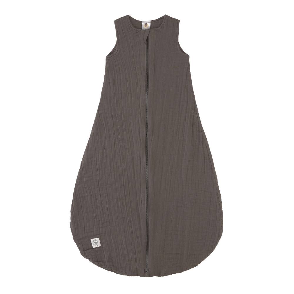 Lässig Baby Sommerschlafsack Tog 1 - Bio Baumwolle, Anthrazit