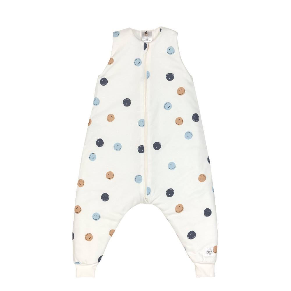 Lässig Kinder Schlafoverall 2,5 TOG - Smile, Milky