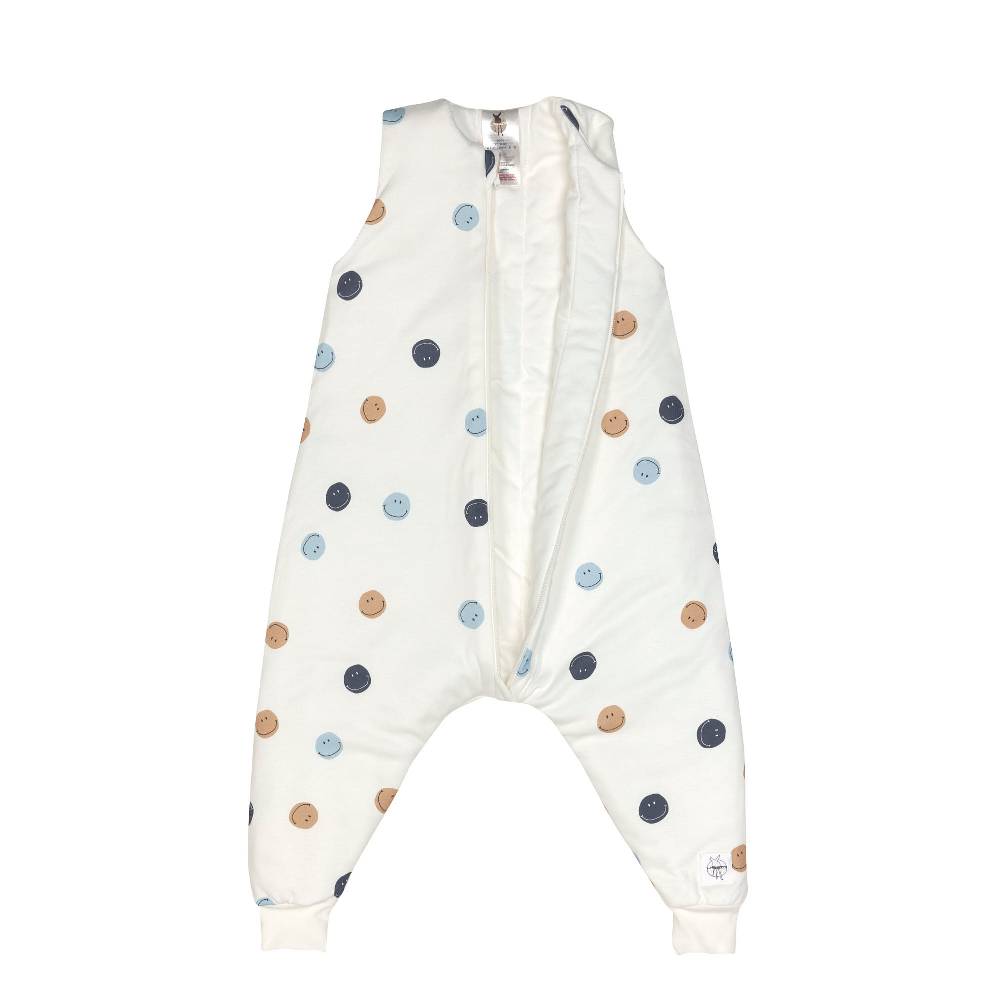 Lässig Kinder Schlafoverall 2,5 TOG - Smile, Milky Limitierter Zeitrabatt
