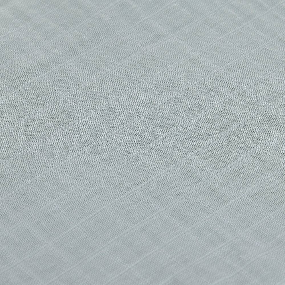 Lässig Mulltücher 2er Set 120 x 120 cm - Strokes, Silbergrau Online Outlet