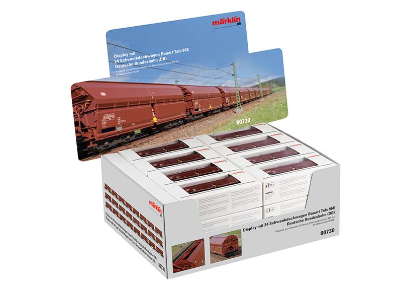 Märklin Display Schwenkdachwagen Bauart Tals 968 Black Friday Preise