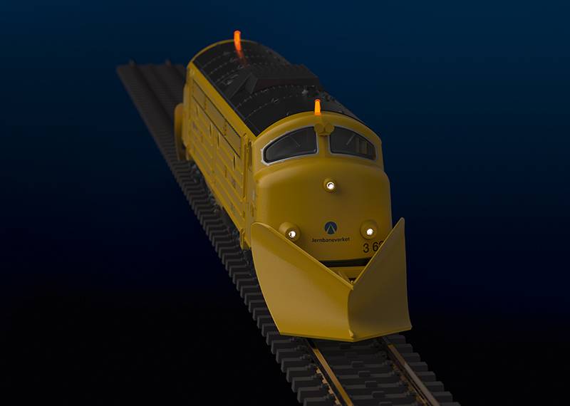 Märklin Diesellokomotive mit Schneeräumer 50% Rabatt mit kostenlosem Versand