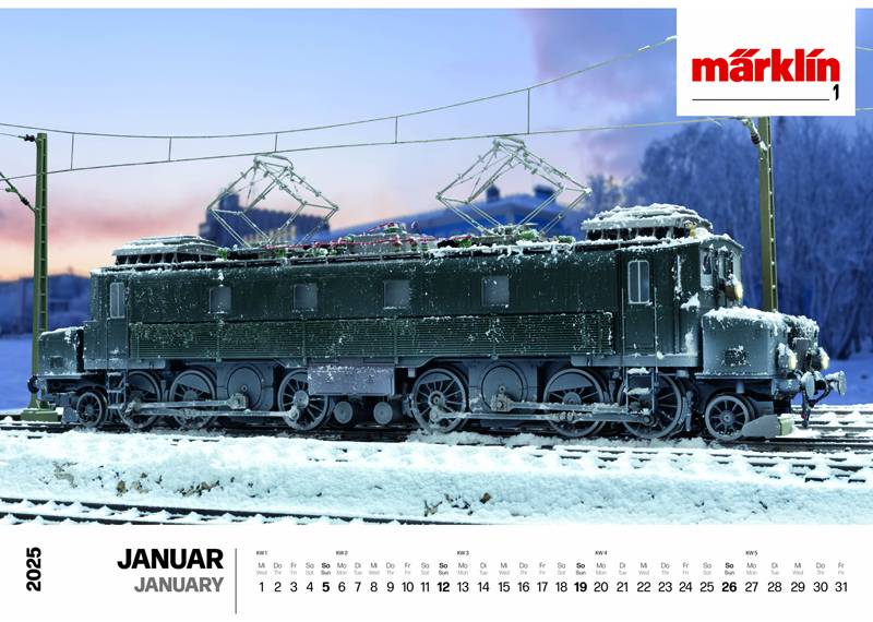 Märklin Märklin-/Trix-Wandkalender 2025 2025