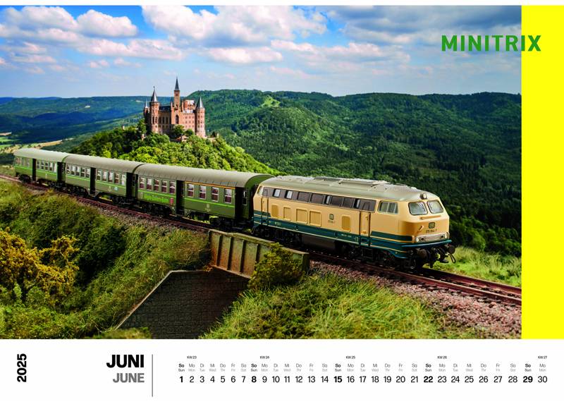 Märklin Märklin-/Trix-Wandkalender 2025 2025