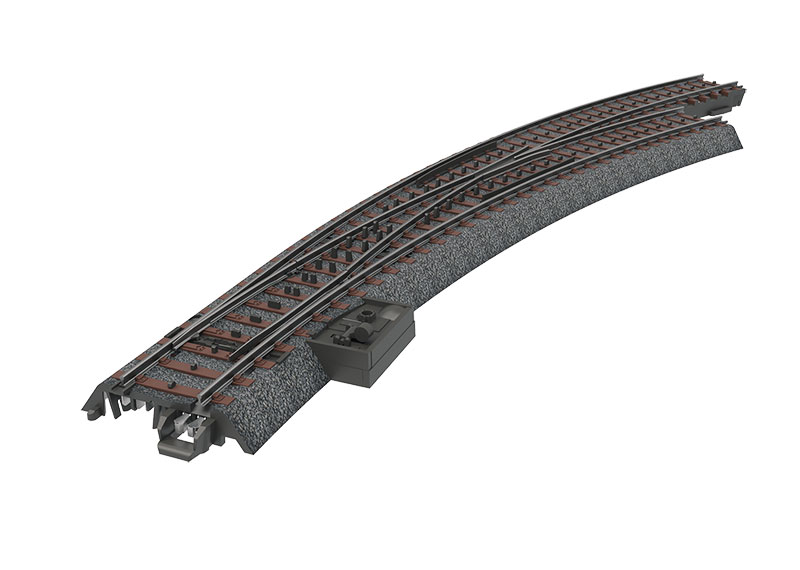 Märklin Märklin Bogenweiche rechts Radius 515 mm Räumungsverkauf