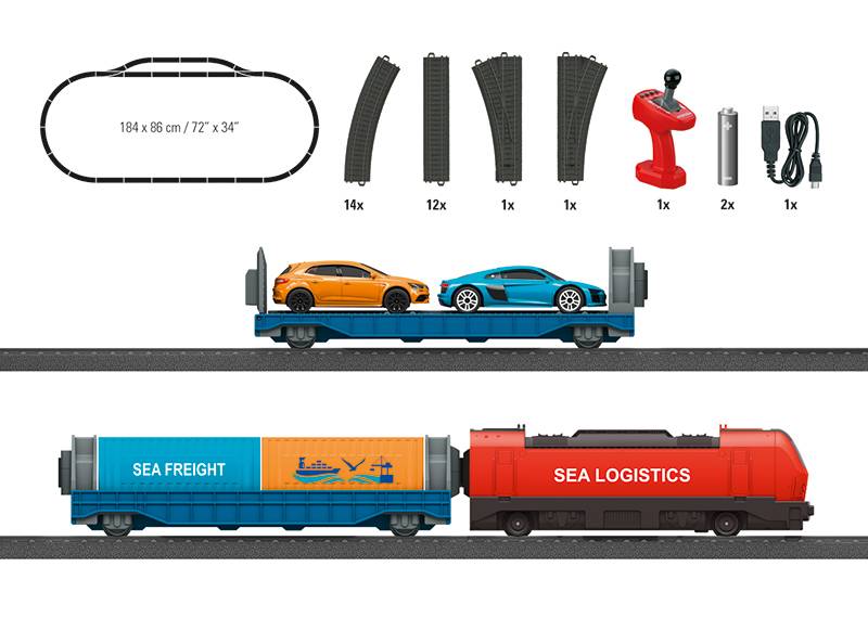 Märklin Märklin my world - Startpackung "Hafenlogistik" Top Angebot