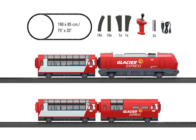 Märklin Märklin my world - Startpackung "Glacier Express" Exklusive Angebote