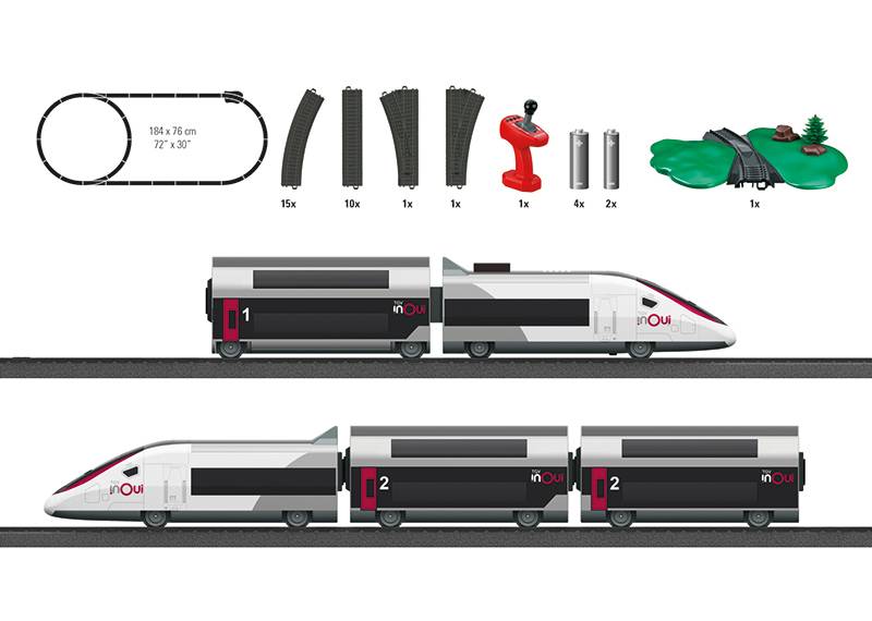 Märklin Märklin my world - Startpackung "TGV Duplex" Blitzangebot