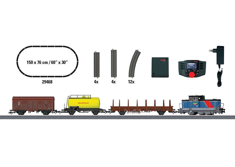 Märklin Digital-Startpackung "Schwedischer Güterzug Epoche VI" Bestseller