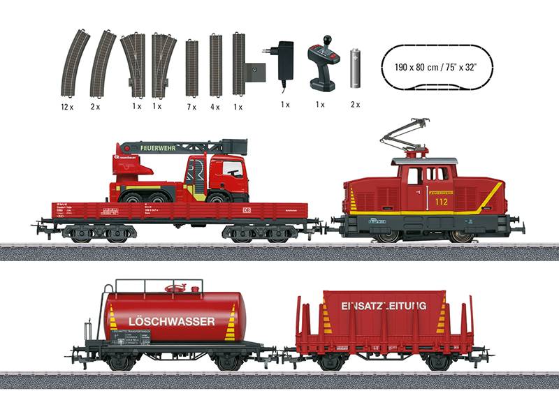 Märklin Märklin Start up - Startpackung "Feuerwehr" für Kinder ab 6 Jahren Kauf eins, bekomm eins gratis