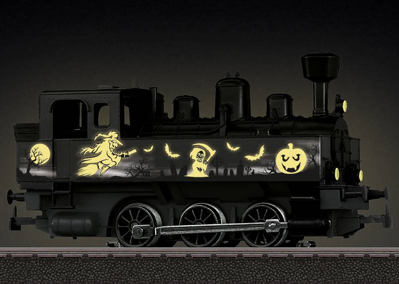 Märklin Märklin Start up - Dampflokomotive Halloween - Glow in the Dark Bis zu 60% Rabatt