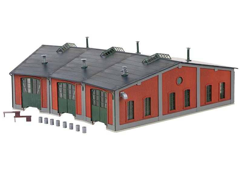 Märklin Bausatz Lokomotivschuppen